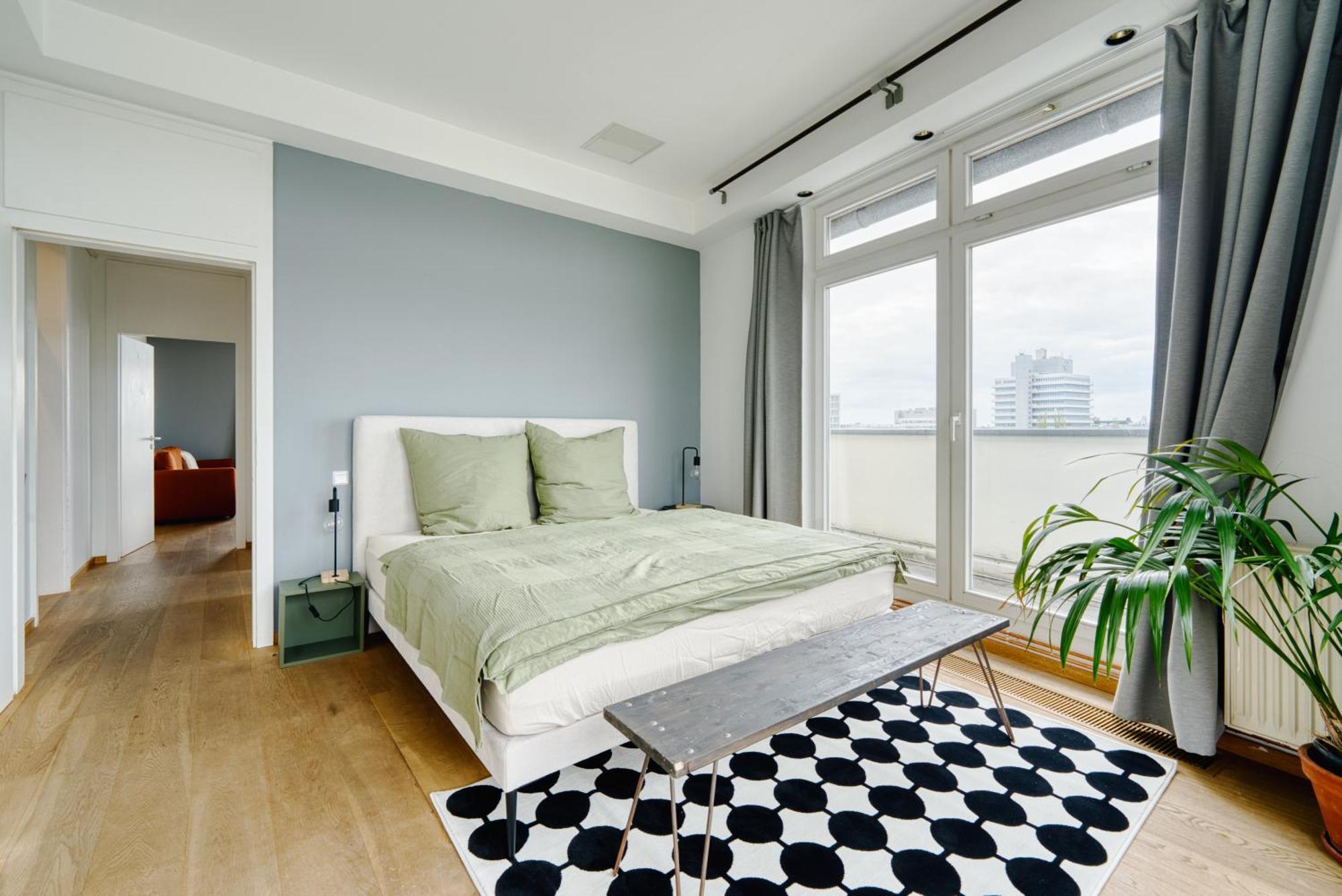 Urban Loft - 180 Skyline Balkon - 2 Sz - Hbf Appartement